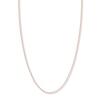 Thumbnail Image 1 of Adjustable 22&quot; Wheat Chain Solid 14K Rose Gold Appx. 1.02mm