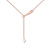 Thumbnail Image 1 of Adjustable 22" Solid Wheat Chain 14K Rose Gold Appx. 1.02mm
