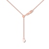 Thumbnail Image 2 of Adjustable 22&quot; Wheat Chain Solid 14K Rose Gold Appx. 1.02mm