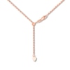 Thumbnail Image 2 of Adjustable 22&quot; Rope Chain Solid 14K Rose Gold Appx. 1.05mm