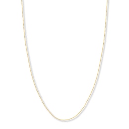 Adjustable 22" Rope Chain Solid 14K Yellow Gold Appx. 1.05mm