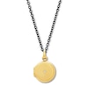 Thumbnail Image 1 of Locket with Diamond Accent 10K Yellow Gold & Stainless Steel