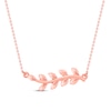 Thumbnail Image 0 of Leaf Necklace 10K Rose Gold