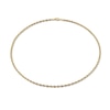 Thumbnail Image 2 of 2mm Rope Chain Necklace Solid 14K Yellow Gold 24&quot;