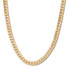 Thumbnail Image 0 of Hollow Miami Cuban Link Necklace 10K Yellow Gold 24"