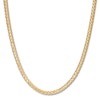 Thumbnail Image 1 of Wheat Chain Necklace Hollow 10K Yellow Gold 24&quot;