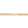 Thumbnail Image 3 of Wheat Chain Necklace Hollow 10K Yellow Gold 24&quot;