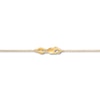 Thumbnail Image 3 of Woven Cross Necklace 10K Yellow Gold