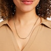 Thumbnail Image 3 of Mariner Link Necklace Hollow 14K Yellow Gold 22&quot;