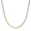 Thumbnail Image 0 of Hollow Mariner Link Necklace 14K Yellow Gold 24"