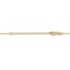 Thumbnail Image 2 of Cross Lariat Necklace 10K Yellow Gold 16&quot; to 18&quot; Adjustable