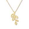 Thumbnail Image 1 of Leaf Necklace 10K Yellow Gold