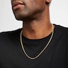 Thumbnail Image 2 of Franco Chain Necklace Hollow 14K Yellow Gold Appx. 2.6mm 22&quot;