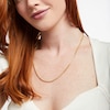 Thumbnail Image 3 of Franco Chain Necklace Hollow 14K Yellow Gold Appx. 2.6mm 22&quot;
