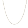 Thumbnail Image 1 of Beaded Cable Chain Necklace 14K Yellow Gold 16&quot;