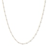 Thumbnail Image 0 of Beaded Cable Chain Necklace 14K Yellow Gold 24"