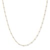 Thumbnail Image 0 of Beaded Cable Chain Necklace 14K Yellow Gold 24"