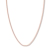 Thumbnail Image 0 of 20 Solid Curb Chain Necklace 14K Rose Gold Appx. 2.7mm