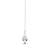Thumbnail Image 2 of Love + Be Loved Diamond Necklace 1/2 ct tw 10K White Gold 18"