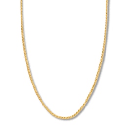 20" Rope Chain Necklace Semi-Solid 14K Yellow Gold Appx. 3mm