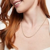 Thumbnail Image 2 of 20" Semi-Solid Rope Chain Necklace 14K Yellow Gold Appx. 3mm
