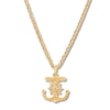 Thumbnail Image 0 of Crucifix Anchor Necklace 10K Yellow Gold 22"