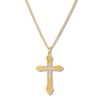Thumbnail Image 1 of Cross Necklace 10K Yellow Gold 22&quot;