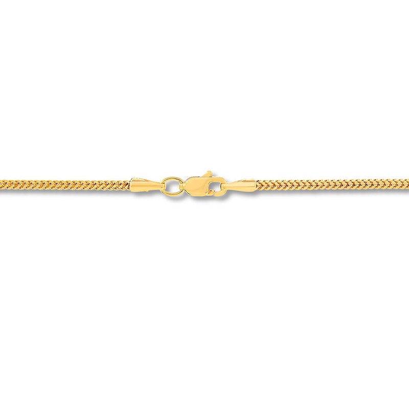 Main Image 3 of Cross Necklace 10K Yellow Gold 22&quot;