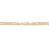 Thumbnail Image 1 of Hollow Figaro Chain Necklace 10K Yellow Gold 22"