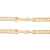 Thumbnail Image 2 of Men's Curb Chain Necklace 10K Yellow Gold 20"