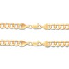 Thumbnail Image 3 of Men's Curb Chain Necklace 10K Yellow Gold 20&quot;