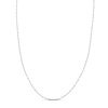 Thumbnail Image 1 of Link Chain Necklace Solid 14K White Gold 18&quot;