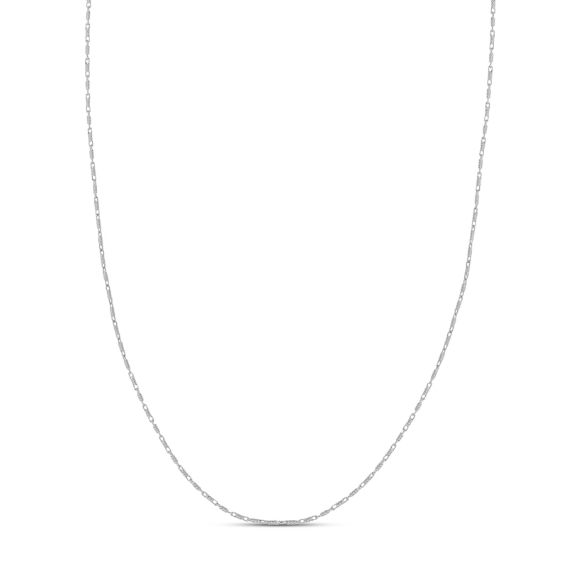Chain Necklace 14K White Gold 18"