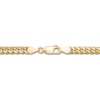 Thumbnail Image 2 of Cuban Chain Necklace Hollow 10K Yellow Gold 24&quot;
