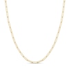 Thumbnail Image 0 of Solid Link Chain Necklace 14K Yellow Gold 18"