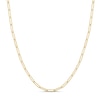 Thumbnail Image 1 of 3.9mm Link Chain Necklace Solid 14K Yellow Gold 18&quot;