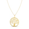 Thumbnail Image 1 of Tree of Life Necklace 10K Yellow Gold 18&quot;
