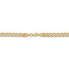Thumbnail Image 2 of Double Hollow Rope Chain Necklace 10K Yellow Gold 18"