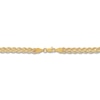 Thumbnail Image 3 of Double Rope Chain Necklace Hollow 10K Yellow Gold 18&quot;