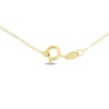 Thumbnail Image 2 of Italian Teardrop Glitter Necklace 14K Yellow Gold 18&quot;