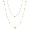 Thumbnail Image 0 of Italian Beaded Necklace 14K Yellow Gold 30"