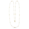 Thumbnail Image 1 of Italian Beaded Necklace 14K Yellow Gold 30"