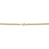 Thumbnail Image 2 of Rope Chain Solid 14K Yellow Gold 18&quot;