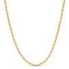 Solid Rope Chain 10K Yellow Gold 22"