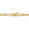 Solid Rope Chain 10K Yellow Gold 22"