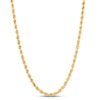 Thumbnail Image 1 of Rope Chain 2.9-3.0mm Hollow 14K Yellow Gold 24&quot;