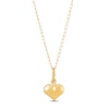 Thumbnail Image 0 of Children's Heart Necklace 14K Yellow Gold 13"
