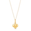 Thumbnail Image 1 of Children's Heart Necklace 14K Yellow Gold 13&quot;
