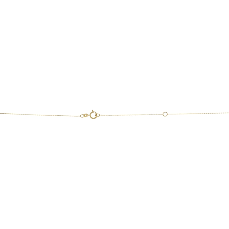 Main Image 2 of Crucifix Necklace 10K Yellow Gold 18&quot;