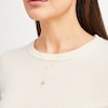 Thumbnail Image 3 of Crucifix Necklace 10K Yellow Gold 18&quot;